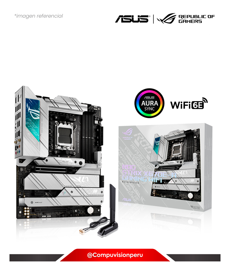 MOTHERBOARD AMD AM5 ROG STRIX X670E-A GAMING WIFI